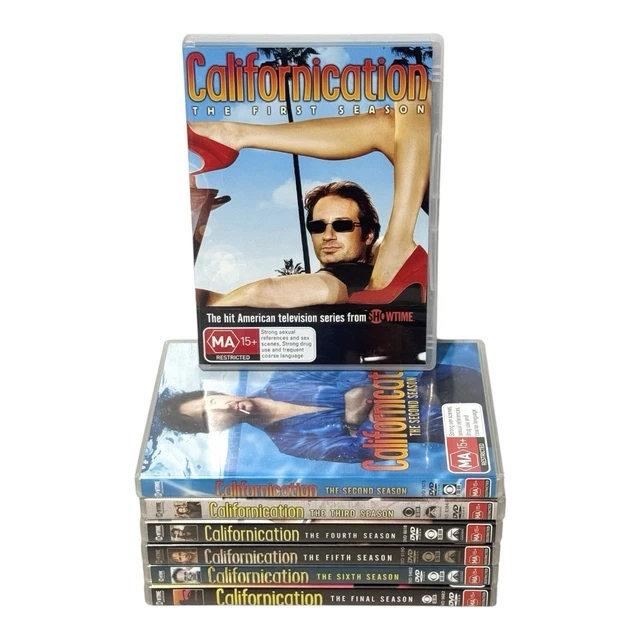 CALIFORNICATION THE COMPLETE Series Seasons 1 2 3 4 5 6 7 DVD Set PAL ...