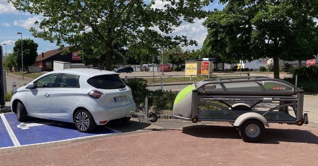 Renault Zoe R135 52 KWh Kaufbatterie, BJ 12/20 Bestausstattung, Anhängerkupplung