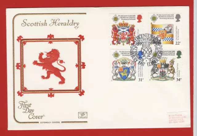 1987 Scottish Heraldry Order of the Thistle Edinburgh Cotswold Cover