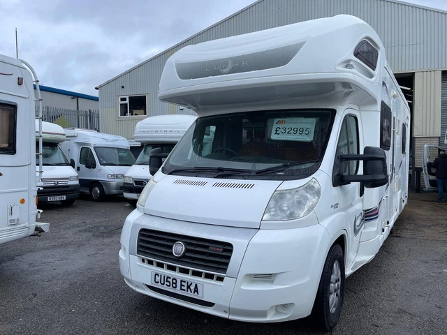 Fiat DUCATO 40 MAXI 160 M-JET LUNAR ROADSTAR 786 6 BERTH MOTORHOME Fiat DUCATO 40 MAXI 160 M-JET LUNAR ROADSTAR 786 6 BERTH MOTORHOME
