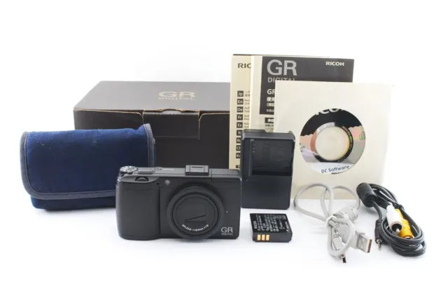 [Top Mint in Box] Ricoh GR Digital III 10.0MP Compact Camera From JAPAN 872