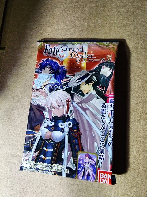 Fate Grand Order FGO  wafer card pack