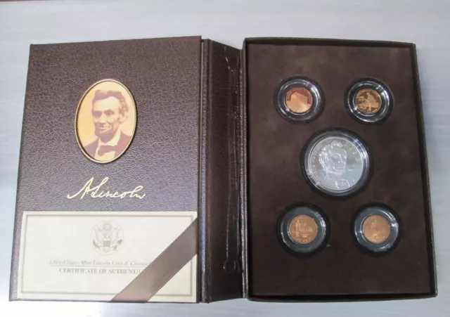 2009 US Mint Abraham Lincoln Coin & Chronicles Commemorative Set