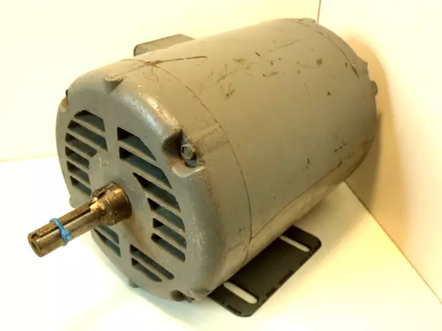 Baldor M3116 Spec 35B11-87 3-Phase AC Motor:  1HP, 208-230/460V, 1725RPM