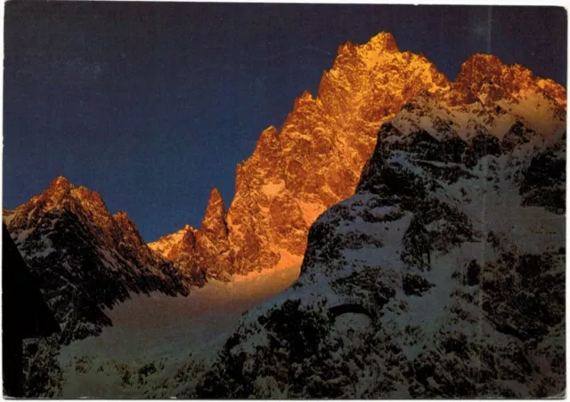 81.Valle D'aosta - Val Veny Alba Su Aiguille Noire Vg