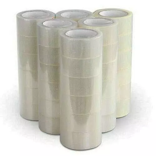 2 INCH x 110 Yards (330 ft) Clear Sealing Packing Shipping Tape 2 MiL - 36 Rolls