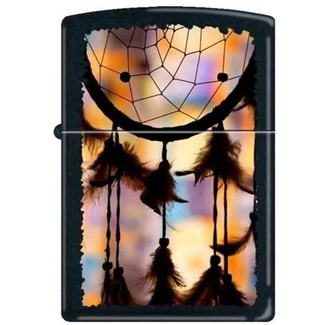 Zippo Lighter - Dreamcatcher Black Matte - 852855
