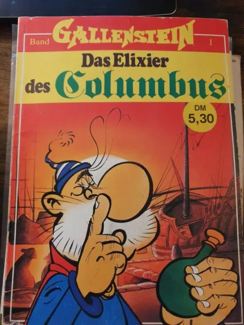 Gallenstein Nr. 1 - Comic Album, Das Elixier des Columbus, guter Zustand