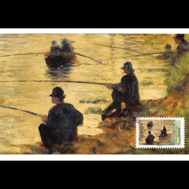 CM - Impressionnisme, Georges Seurat, oblit 27/4/13 Paris