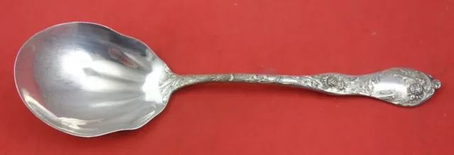 Thistle by Blackinton Sterling Silver Berry Spoon 8 3/8"