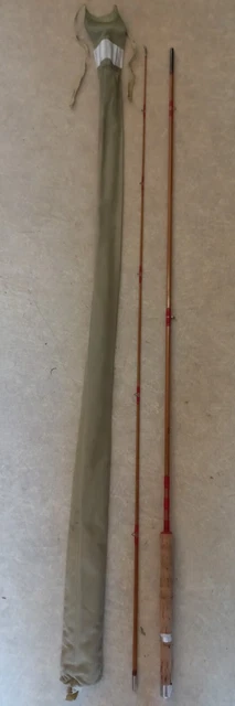 Ancienne Canne à Pêche à La Mouche ZÉNITH - 5 Segments - Avec Coffret En Bois