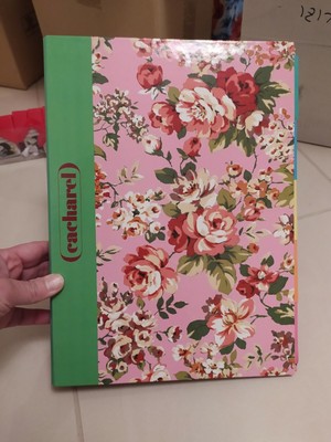 CACHAREL raccoglitore anelli A4 grande-AUGURI MONDADORI vintage anni 90 