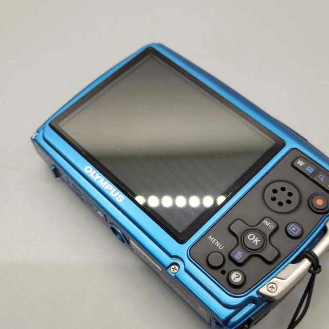 Olympus Mju Tough 3000 fotocamera digitale compatta subacquea testata blu 16