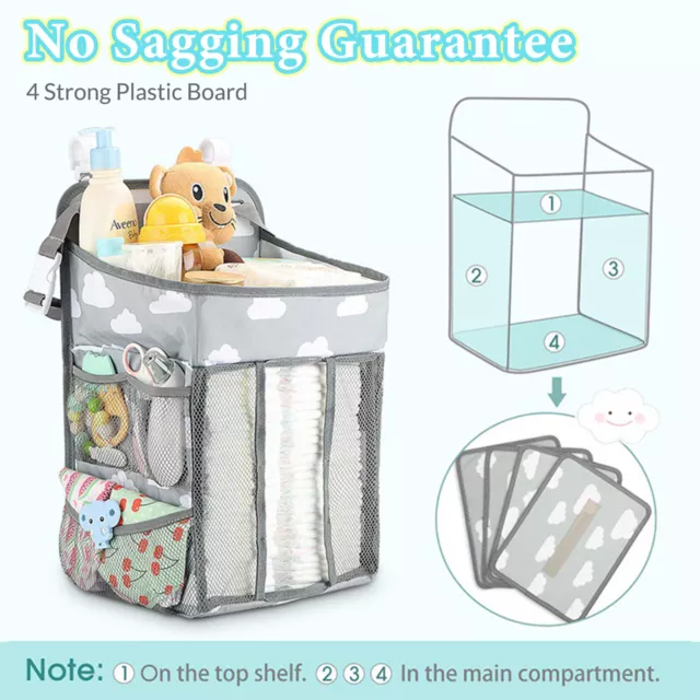 Baby Diaper Bags Hanging Nursery Organizer for Infant Newborn storage Diaper Bag