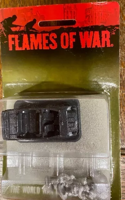15mm Flames of War German (Pre-plastic Models) Horch with Crew