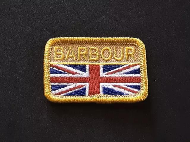 Barbour shop badge patch
