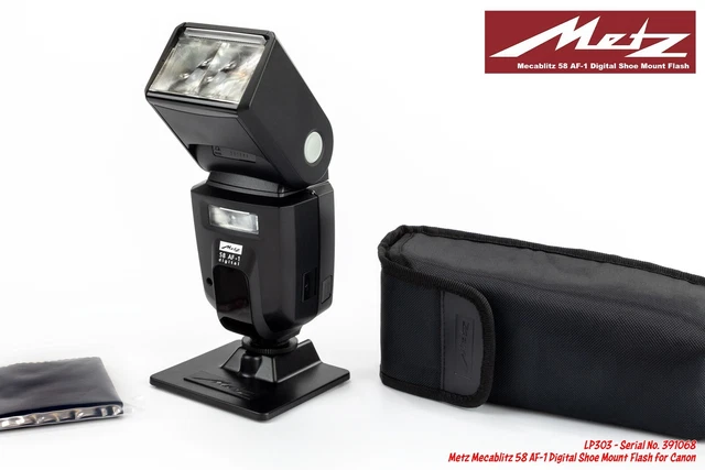 Metz Mecablitz 58 AF-1 PRO Digital Flash for Canon EOSSLR/DSLR/Mirrorless