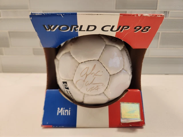 Ballon Collector Coupe Du Monde 1998 – France 98 – Ballon En Bois – Édition Rare