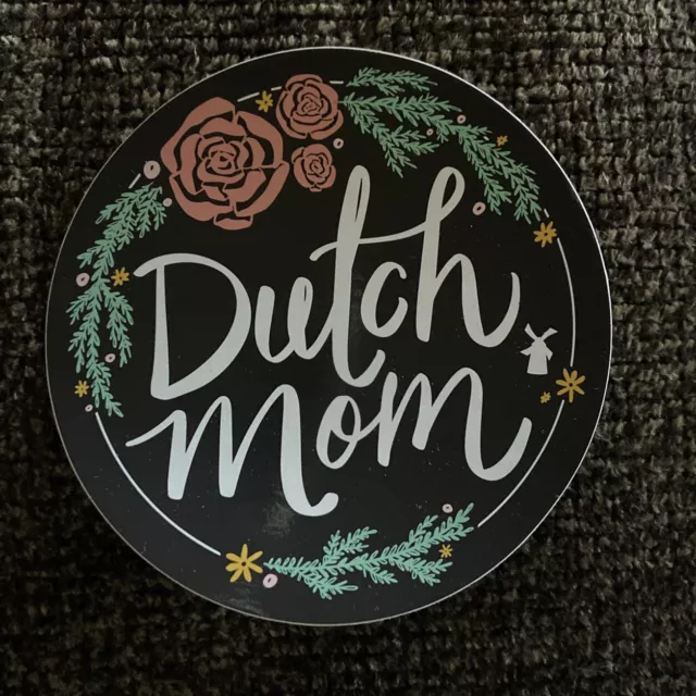 DUTCH BROS BROTHERS Rare STICKER Mother’s DAY Mom MAY 2018 ROSES
