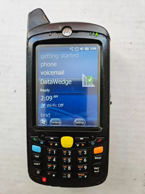 1 x Zebra Motorola Symbol MC67 MC67NA P/N: MC67NA-PDABAB00300 Lot #1305