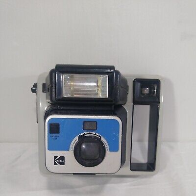 Cámara Polaroid De Colección Kodak EL MANGO (Sin Probar) Con Flash Mágico ITT (Probado)