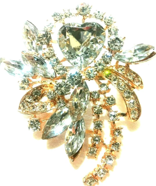 Broche Auriège En Métal Doré - Vintage, Occasion, Pour Customiser Vêtements Ou Accessoires