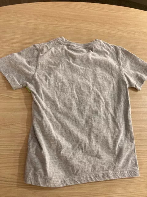Oxford University T Shirt Kids 7/8 Light Gray Short Sleeve 100% Cotton VGUC 3