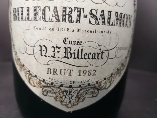 Billecart-Salmon "Cuvee N.F. Billecart" Brut 1982 Champagne 12% Frankreich 0,750 2