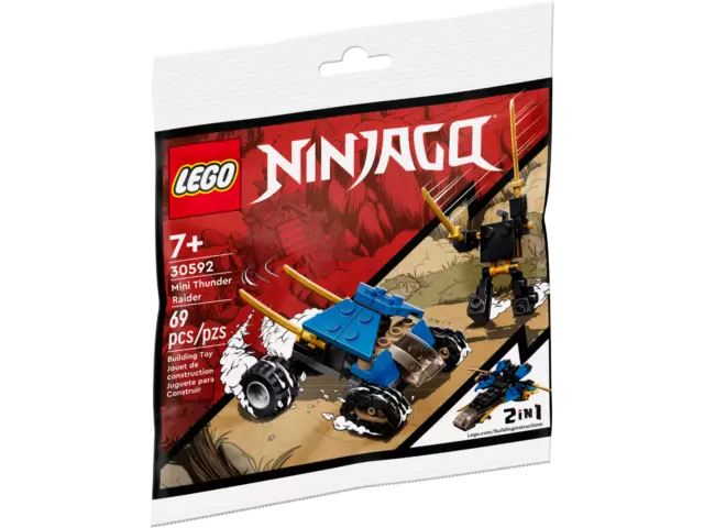 Lego Ninjago Le mini tout-terrain de combat 30592 Mini Thunder Raider