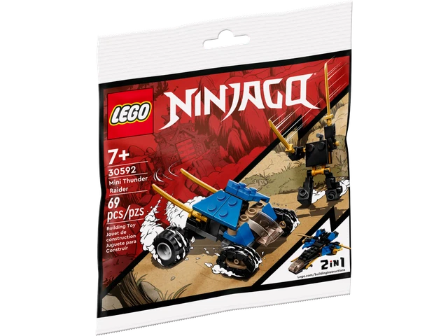 Lego Ninjago Le mini tout-terrain de combat 30592 Mini Thunder Raider