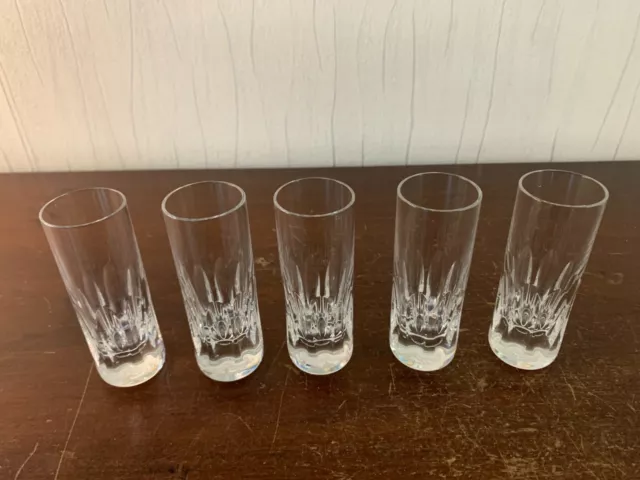 5 Gläser Für Schnapsglas Kristall- von Saint Louis (Stück Preis)