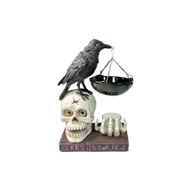 Yankee Candle 1687149 Hanging Raven Skull Hanging Tart Warmer