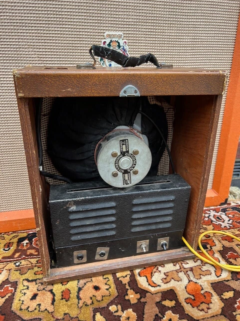 Vintage 1950er (1952) RSA Selmer Truvoice Modell 15 Ventil 1x12 Combo Verstärker S&R 6