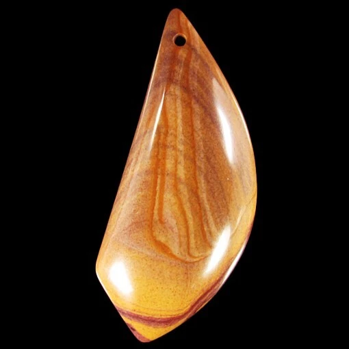 Cuentas colgantes Succor Creek Jasper 53x22x7 mm CH016174