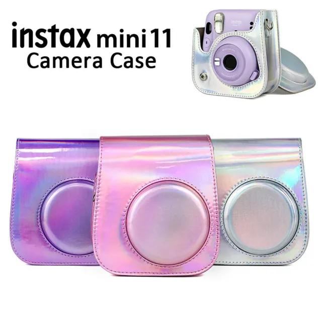 For Fujifilm Instax Mini 11 Film Camera Stylish PU Leather Case Cover Bag Shell
