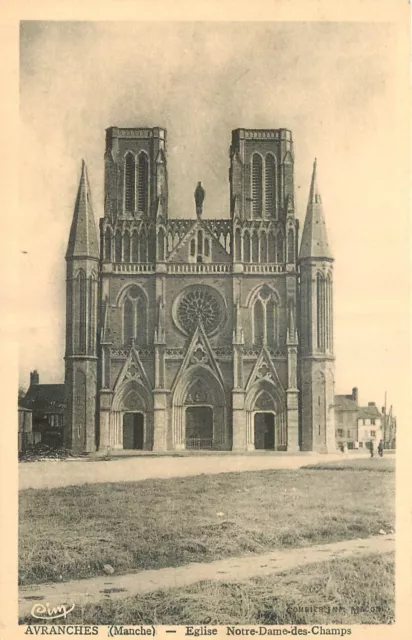 38  Avranches  Eglise Notre Dame Des Champs