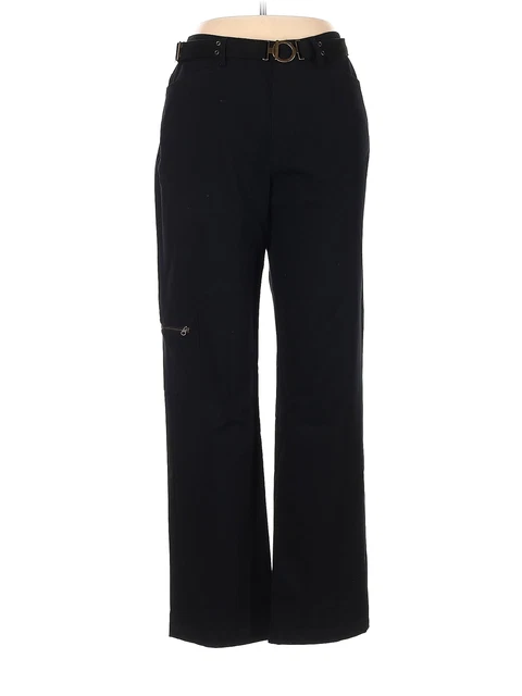 Womyn Women Black Casual Pants 10