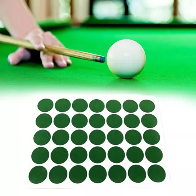 35x Pool Table Cloth Plasters Snooker Pool Protectors Spots Tablecloth Repair