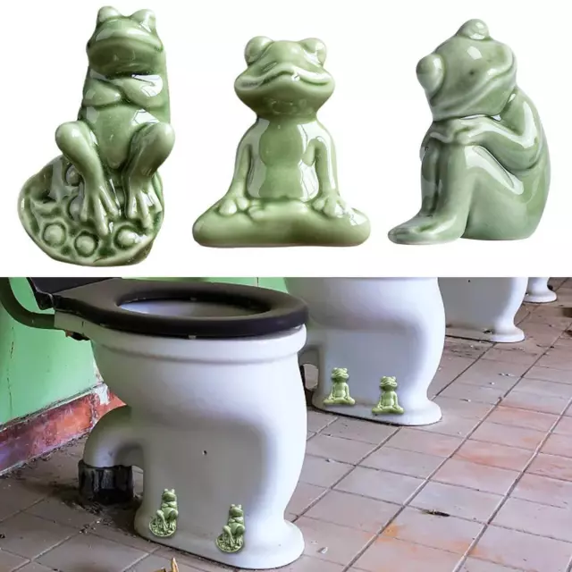 Ceramic Frog Toilet Bolt Cover Ceramic Frog Toilet Bolt Cover Decorative Ne J0M5