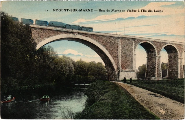 CPA Nogent Bras de Marne et Viaduc (1363281)