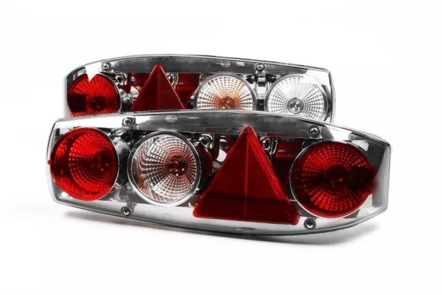 Wohnwagen Hella Caraluna II Anhänger Sterling Europa rauchgrau Rücklicht Set Wohnwagen Hella Caraluna II Anhänger Sterling Europa rauchgrau Rücklicht Set