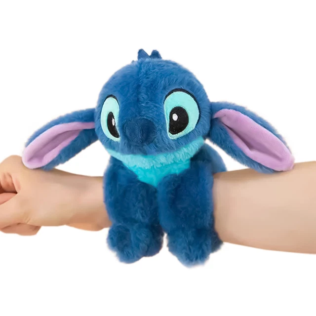 DISNEY STITCH CUTIE Cuff Plush Slap Band Bracelet £9.95 - PicClick UK