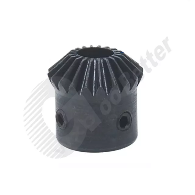 1 Mod Miter Gears #45 Steel 90° 20T~30T Teeth Quenching Miter Gears Bore=5~12mm