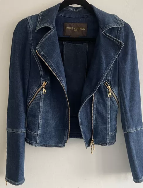 Jacket Louis Vuitton Blue size 44 IT in Denim - Jeans - 28589556
