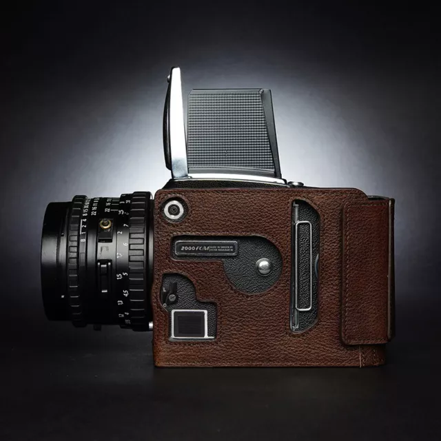 Handmade Genuine Leather Half Camera Case Cover For Hasselblad 2000FC FC/W FC/M