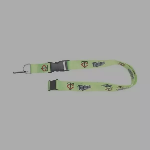 MINNESOTA TWINS MLB Neon Green Team Lanyard NEW
