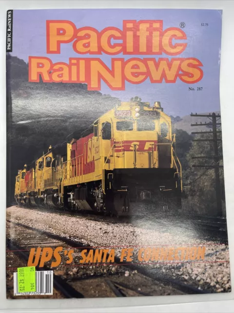 Pacific Rail News #287 1987 October UP Santa Fe Connection Denver Part 2