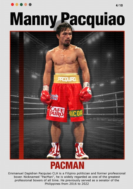 Pakyaw Mask MANNY PACQUIAO - Boxing Legend - Exclusively Made By Mashed Designs £6. ...