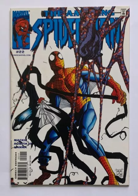 Amazing Spider-Man #22 John Romita Jr Venom cover (Marvel 2000) VF comic