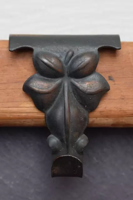 Single Art Nouveau Picture Rail Hook old vintage antique painting hook peg